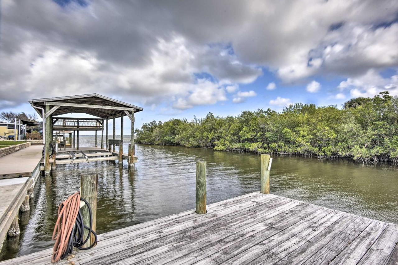 Merritt Island Home With Boat Dock On Canal Front! Екстер'єр фото